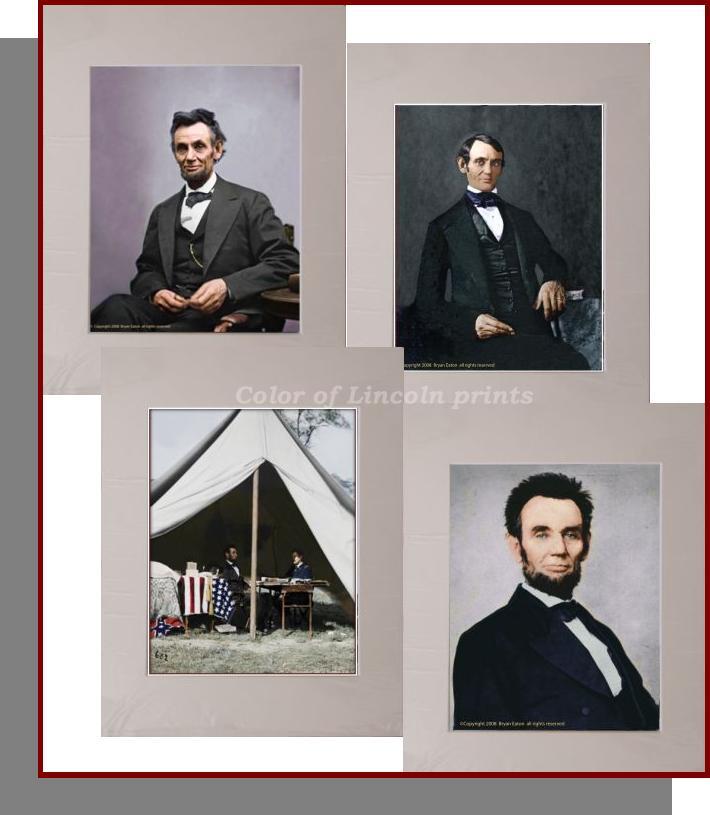 abraham lincoln print package