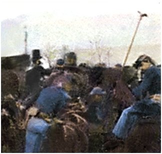 Abraham Lincon at Gettysburg